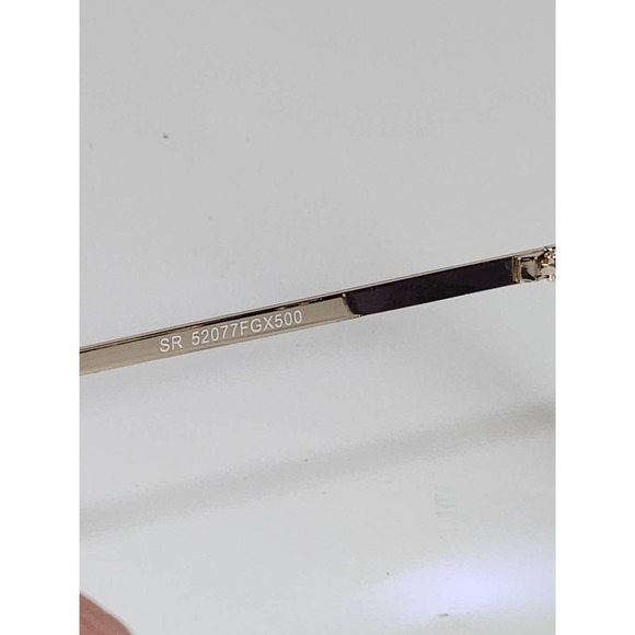 FGX by Foster Grant Gold & Purple Full Round Metal Frame Sunglasses 52077FGX500 - Picture 7 of 11